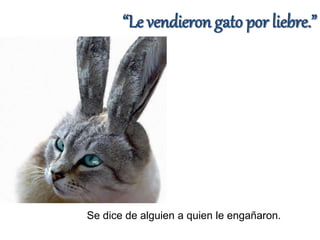 Refranes con animales | PPTX