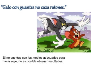 Refranes con animales | PPTX