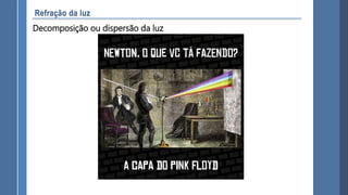 Decomposição ou dispersão da luz
 