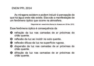 ENEM PPL 2014
 