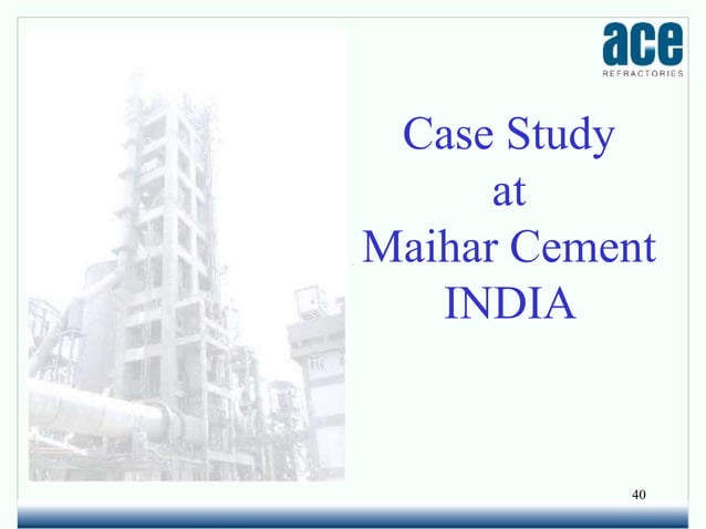 Ref Recomendatin in Cement Plant.ppt | Chemistry | Science