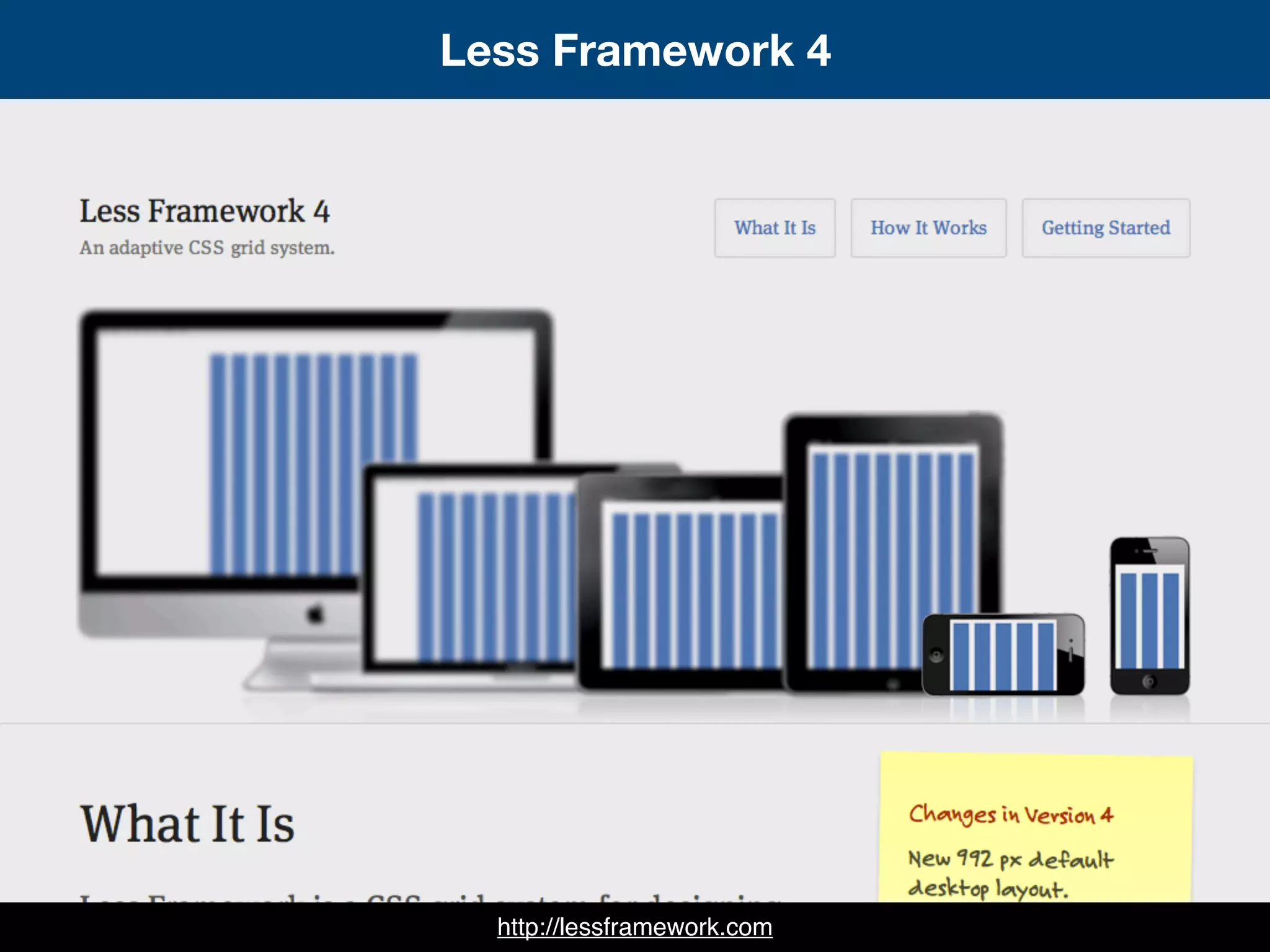 Less Framework 4
http://lessframework.com
 