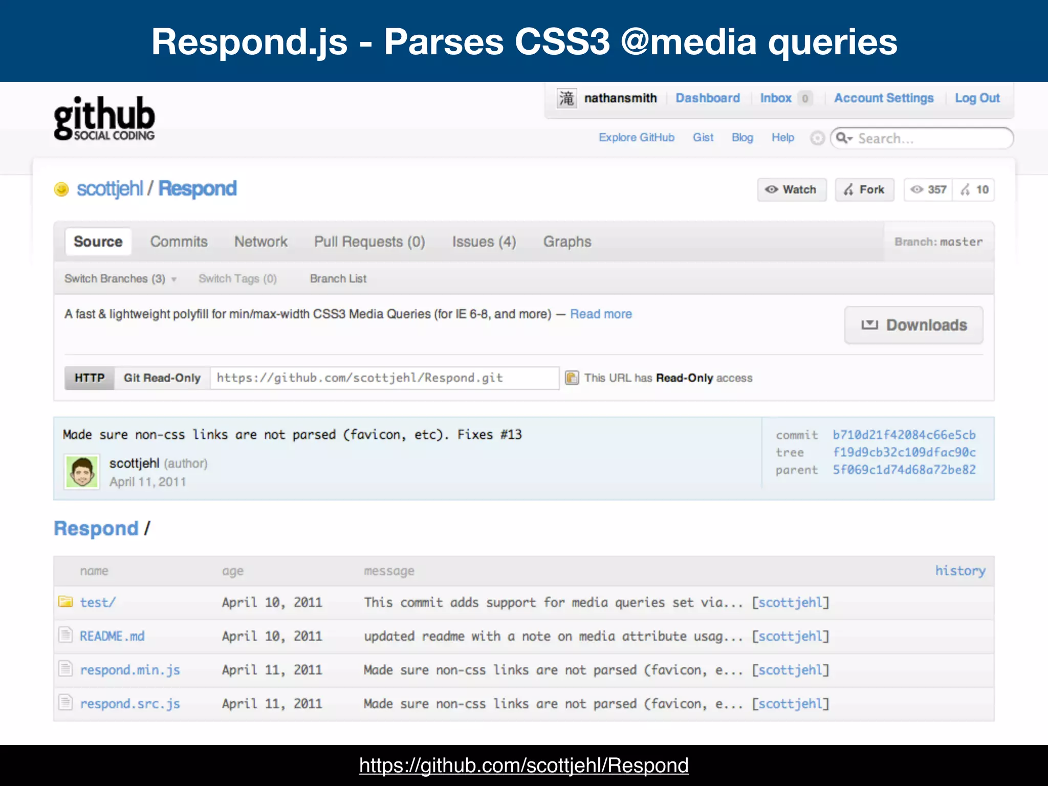 Respond.js - Parses CSS3 @media queries
https://github.com/scottjehl/Respond
 