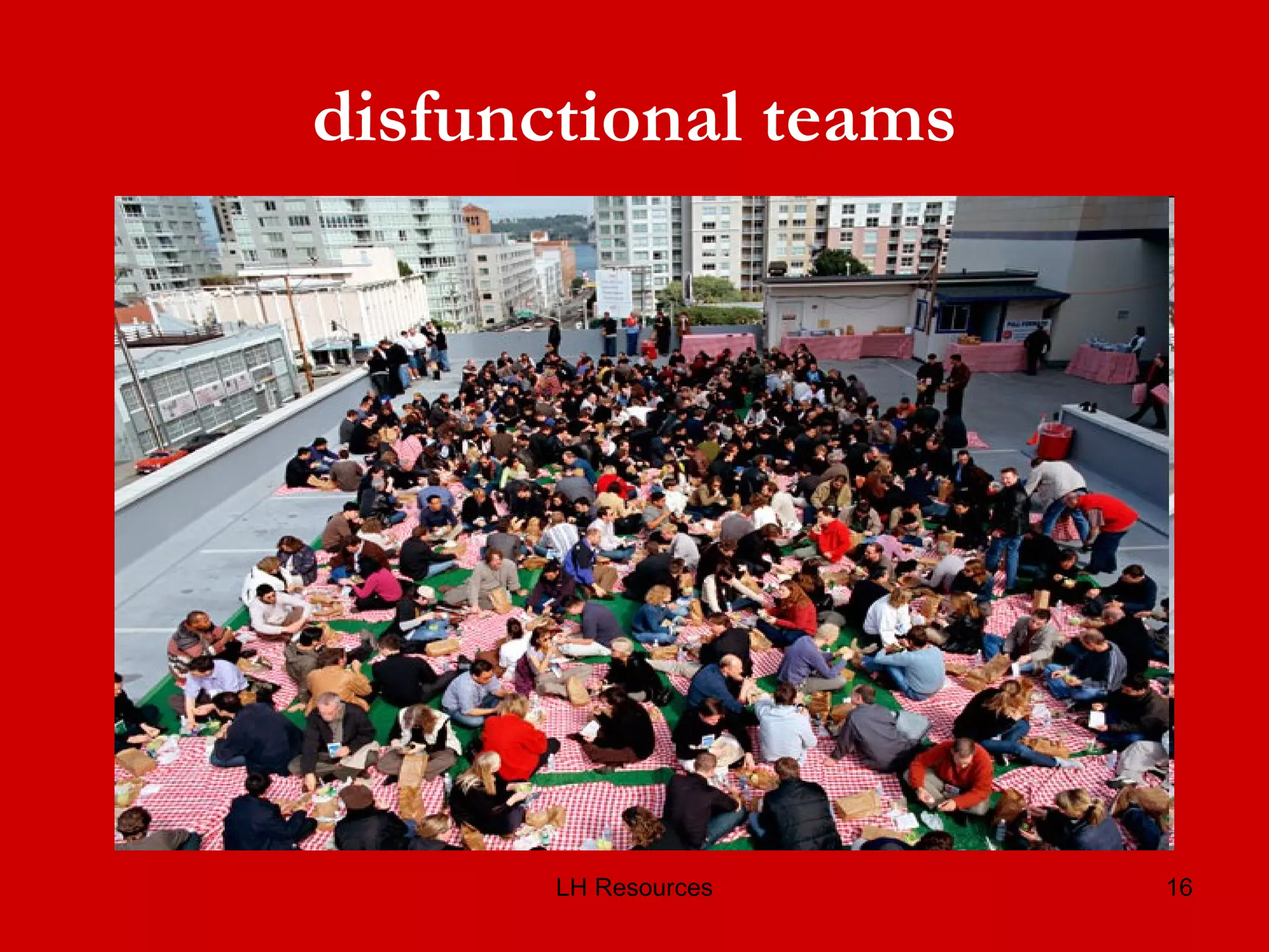 disfunctional teams 