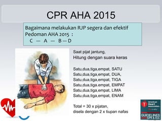 Refreshing aha 2015 anastesi fix | PPT
