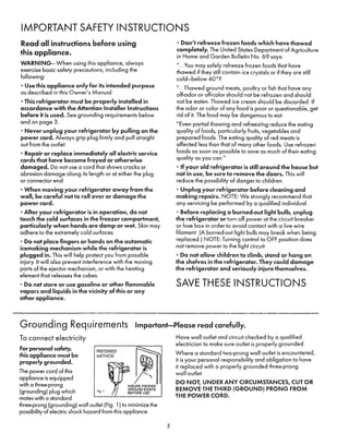 Curated visual reference: Refridgerator Freezer Manual Pdf Photo Inspiration