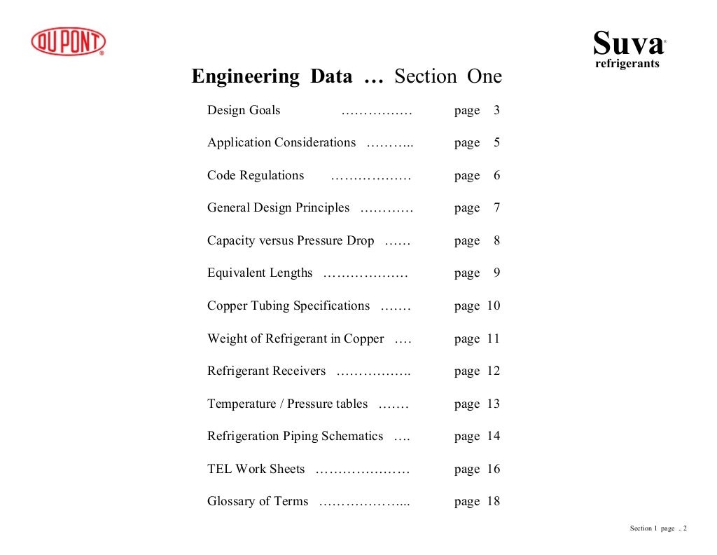 Refrigeration Piping Handbook Dupont