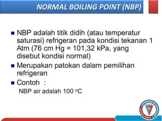 NORMAL BOILING POINT (NBP)
 