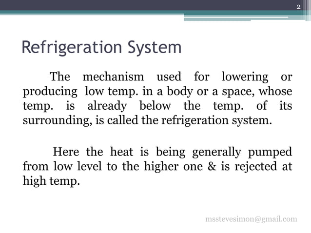 Basic Mechanical Engineering - Refrigeration | PDF