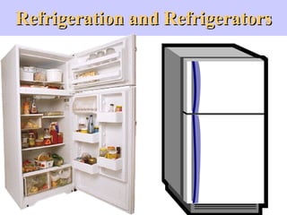 Refrigeration and Refrigerators 