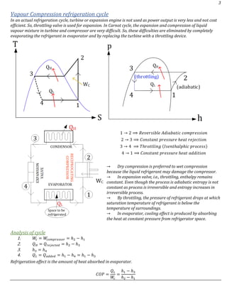 Refrigeration and air conditioning notes for gate | PDF