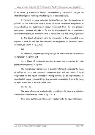 Refrigeration and air conditioning (full note) | PDF