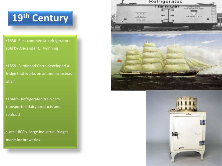 The Evolution of Refrigerators