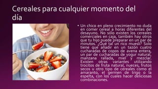 Refrigerios saludables para adolescentes