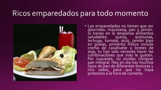 Refrigerios saludables para adolescentes