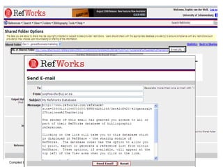 This is the URL used to share folders 