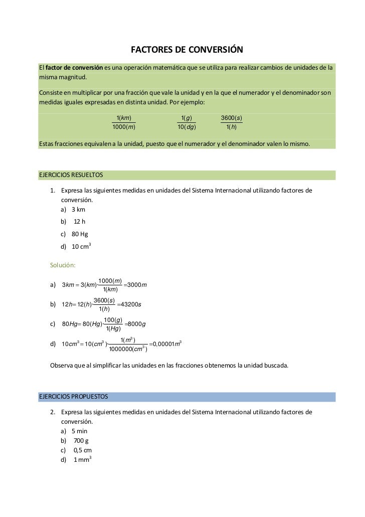 Refuerzo Factores De Conversion refuerzo-factores-de-conversion