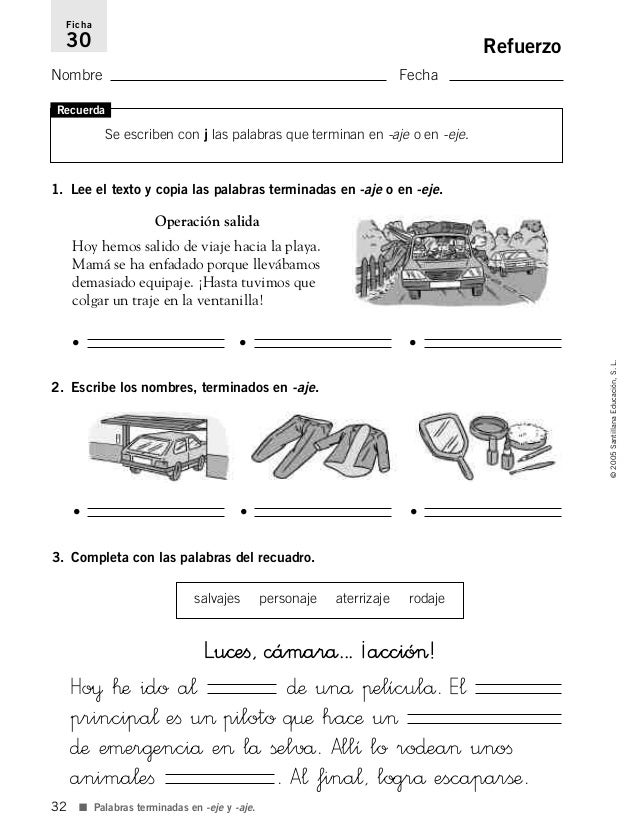 Refuerzo y ampliación lenguaje 4º