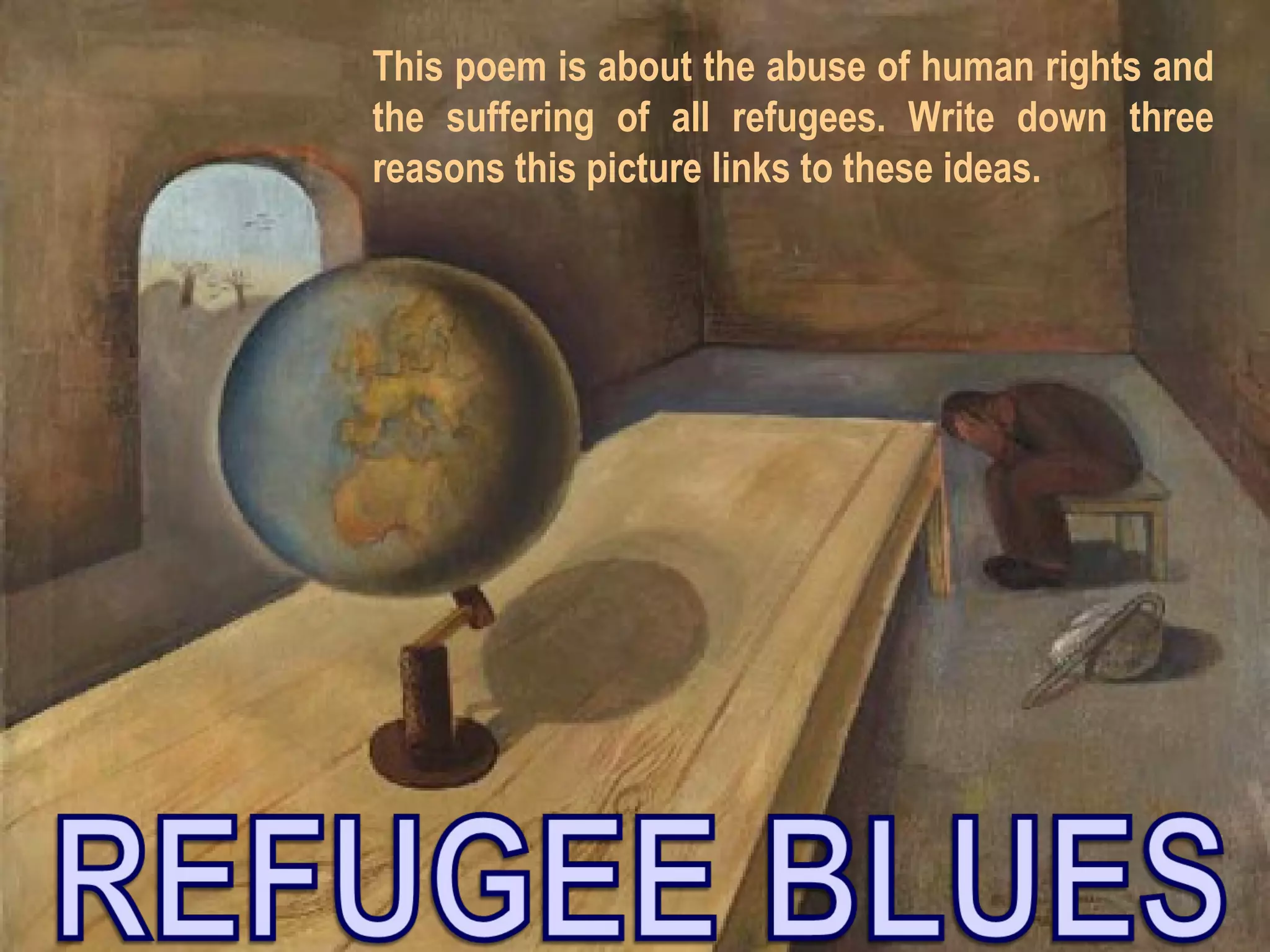 "REFUGEE BLUES" IGCSE GUIDE PPT