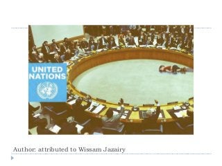 Author: attributed to Wissam Jazairy
 