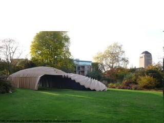 Location  Fellows Garden, Kings College, Cambridge Cardboard supplier  SCA Packaging Workshop  Rentaro Nishimura Tutors  Tom Emerson, Ingrid Schröder, Max Beckenbauer Studio 2  Michael Anderson, Matthew Atkins, Benjamin Barfield-Marks, Luke Bushnell-Wye, Luke Clare, Alice Colverd, Matteo Mastrandrea, Alexander Mclean, Sophie Palmer, James Pockson, Katherine Spence, Amy Till,Josh Wedlake, Richard Worth, Shuchen Xiang  Taller de arquitectura IV / ULSA Victoria / imágenes usadas con fines didácticos.   