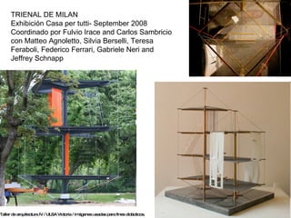 Alfredo Santa Cruz y su familia. Argentina Taller de arquitectura IV / ULSA Victoria / imágenes usadas con fines didácticos.   