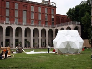 Matthias Loebermann, Pallet pavilion (World Cup SKI) Oberstdorf, Germany. 2005  Taller de arquitectura IV / ULSA Victoria / imágenes usadas con fines didácticos.   
