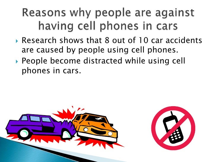 Why cell phones should be allowed while driving