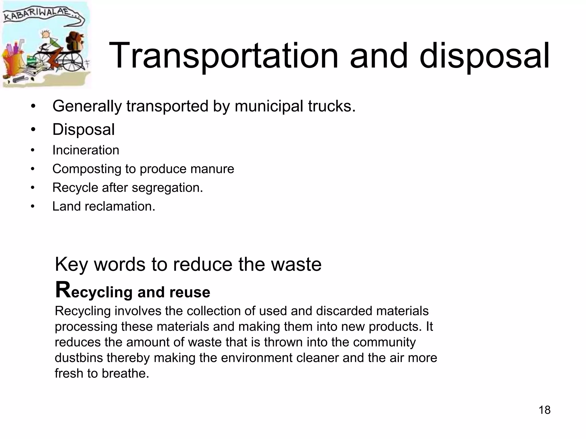 Refuse disposal i | PPTX