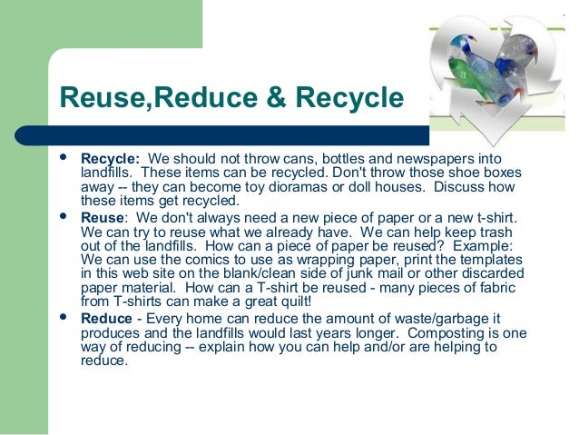 Recycling Definition