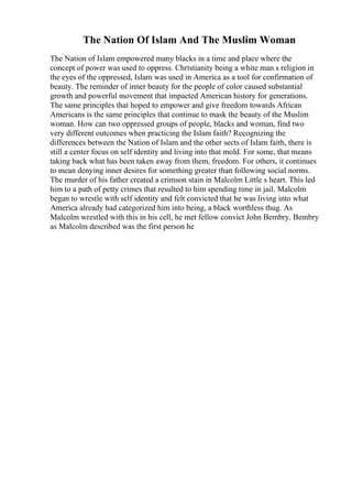 Refutation Essay Examples Refutation Essay Example | PDF