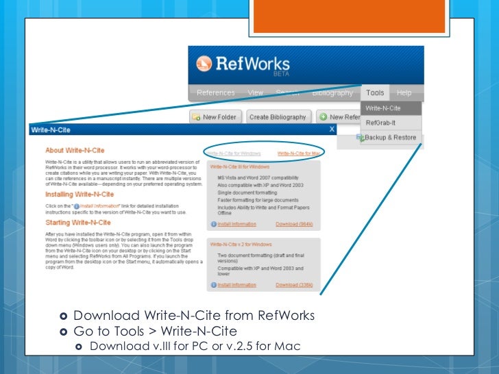download refworks for word download refworks for word