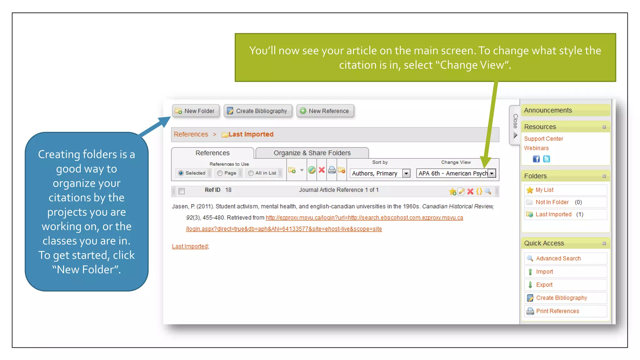 Refworks Tutorial Ppt