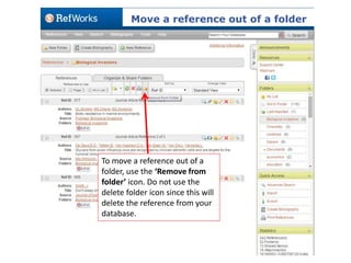 Hover your mouse over the grey area
of the reference you want to move.
The quad arrow icon will appear.
Drag and drop your...