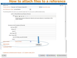 How to open files that are attached to a
reference
 