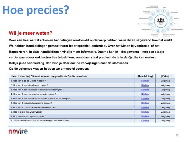 Instructie Qsuite | Hoe maak ik een verslag van een multi-disciplinai…