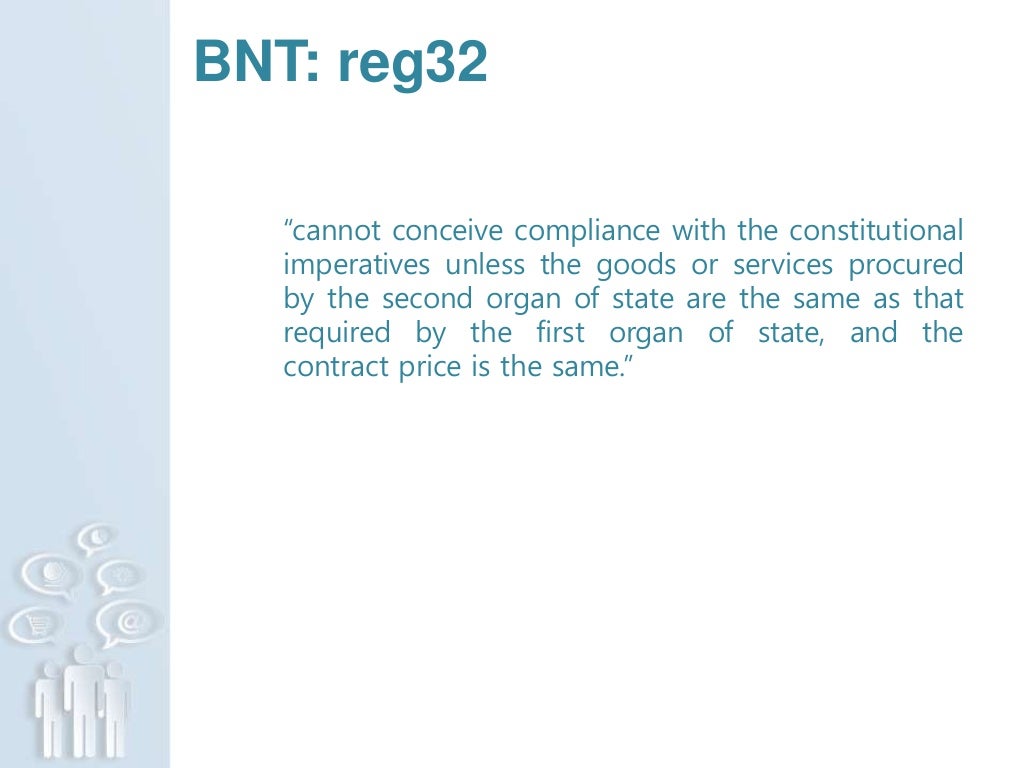 South African Municipal Supply Chain Management Regulation 32