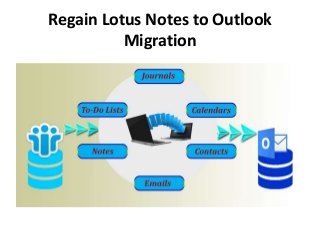 Regain Lotus Notes to Outlook
Migration
 