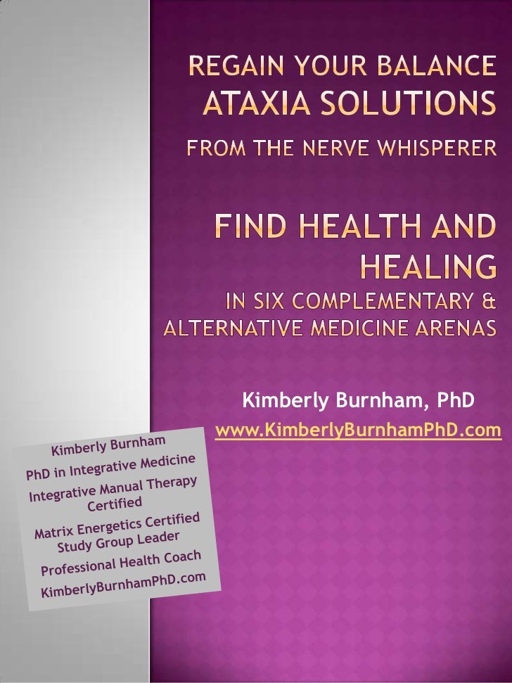 Regain Your Balance Huntingtons Cerebellar Ataxia Spinal - 