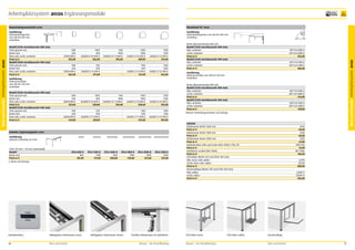 Arbeitsplatzsystem arcos Ergänzungsmodule

frei Verwendung

Ansatztisch 45° arcos
Ausführung
höhenteleskopierbar von 650 bis 850 mm
verkettbar

Modell (Tiefe Anschlussseite 800 mm)
Tiefe gesamt mm
Breite mm
links oder rechts verkettet
Preis in €
Modell (Tiefe Anschlussseite 900 mm)
Tiefe gesamt mm
Breite mm
links oder rechts verkettet
Preis in €

800
600
ATBTA48R-K
352,00

1000
800
ATABTB-8-10-8VR-K
362,00

1160
1000
ATABTB-10-11-8VR-K
376,00

1000
1000
ATABTC-8-10-8VR-K
489,00

1200
1200
ATABTC-8-12-8VR-K
515,00

900
600
ATBTA49R-K
362,00

1125
900
ATABTB-9-11-9VR-K
371,00

–
–
–
–

1100
1100
ATABTC-9-11-9VR-K
511,00

1300
1300
ATABTC-9-13-9VR-K
532,00

Ausführung
höheneinrichtbar
von 680 bis 760 mm
verkettbar
Modell (Tiefe Anschlussseite 800 mm)
Tiefe gesamt mm
Breite mm
links oder rechts verkettet
Preis in €
Modell (Tiefe Anschlussseite 900 mm)
Tiefe gesamt mm
Breite mm
links oder rechts verkettet
Preis in €

800
600
AEBTA48R-K
331,00

1000
800
AEABTB-8-10-8VR-K
320,00

1160
1000
AEABTB-10-11-8VR-K
334,00

1000
1000
AEABTC-8-10-8VR-K
450,00

1200
1200
AEABTC-8-12-8VR-K
476,00

900
600
AEBTA49R-K
341,00

1125
900
AEABTB-9-11-9VR-K
329,00

–
–
–
–

1100
1100
AEABTC-9-11-9VR-K
473,00

1300
1300
AEABTC-9-13-9VR-K
494,00

Zubehör: Ergänzungsplatte arcos
Ausführung
optional rückseitig am Tisch

Tiefe 170 mm + 30 mm Systemspalt
Modell
Breite mm
Preis in €
3. Ebene auf Anfrage.

EPLA 800-K
800
155,00

Kabeldurchlass.

Abklappbare Kabelwanne vorne.

26

Büro und Kanzlei

EPLA 1200-K
1200
171,00

EPLA 1600-K
1600
200,00

EPLA 1800-K
1800
210,00

Abklappbare Kabelwanne hinten.

EPLA 2000-K
2000
221,00

EPLA 2200-K
2200
231,00

Flexibler Kabelauslass für Kabelkette.

Mauser – Der Bestellkatalog

800/
900
800

Breite (Benutzerkante) 800 mm
Modell (Tiefe Anschlussseite 800 mm)
links verkettet
rechts verkettet
Preis in €
Modell (Tiefe Anschlussseite 900 mm)
links verkettet
rechts verkettet
Preis in €

800

ATFT-8-8-8WL-K
ATFT-8-8-8WR-K
453,00

Büro und Kanzlei Arbeitsplatzsystem arcos

Ausführung
höhenteleskopierbar
von 650 bis 850 mm
verkettbar

Büro und Kanzlei Arbeitsplatzsystem arcos

Besprechungsansatztisch arcos

5
Jahre
Garantie

ATFT-8-8-9WL-K
ATFT-8-8-9WR-K
458,00

Ausführung
höheneinrichtbar von 680 bis 760 mm
verkettbar
Breite (Benutzerkante) 800 mm
Modell (Tiefe Anschlussseite 800 mm)
links verkettet
rechts verkettet
Preis in €
Modell (Tiefe Anschlussseite 900 mm)
links verkettet
rechts verkettet
Preis in €
Weitere Verkettungsvarianten auf Anfrage.

AEFT-8-8-8WL-K
AEFT-8-8-8WR-K
414,00
AEFT-8-8-9WL-K
AEFT-8-8-9WR-K
419,00

Zubehör
Kabelwanne Breite 1600 mm
Preis in €
Kabelwanne Breite 1800 mm
Preis in €
Kabelwanne Breite 2000 mm
Preis in €
Kabeldurchlass links und rechts (RAL 9006) 2 Stk./VE
Preis in €
Kabelkette vertikal (RAL 9006)
Preis in €
CPU-Halter (Breite 222 mm/Tiefe 405 mm)
links innen oder außen
rechts innen oder außen
Preis in €
Druckerablage (Breite 450 mm/Tiefe 450 mm)
links außen
rechts außen
Preis in €

CPU-Halter innen.

Mauser – Der Bestellkatalog

CPU-Halter außen.

K316
58,00
K318
60,00
K320
61,00
MPK LRA
74,00
KKT 9006
103,00
L/CPU
R/CPU
208,00
L/DAP-K
R/DAP-K
236,00

Druckerablage.

Büro und Kanzlei

27

 