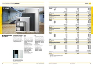 Querrollladenschrank kontoro

frei Verwendung

Querrollladenschrank kontoro
Ausführung

Büro und Kanzlei Querrollladenschrank kontoro

Tiefe 432 mm
Modell
Höhe x Breite mm
Preis in €
Modell (Grundschrank für Kombination)
Höhe x Breite mm
Preis in €
Modell (Aufsatzschrank)
Höhe x Breite mm
Preis in €

1

1

2 OH
Querrolllade
1 Fachboden
KQG2-08-K
830 x 800
643,00

2 OH
Querrolllade
1 Fachboden
KQG2-10-K
830 x 1000
711,00

2 OH
Querrolllade
1 Fachboden
KQG2-12-K
830 x 1200
762,00

KQG2-08-O
805 x 800
580,00
KQA2-08-S
801 x 800
628,00

KQG2-10-O
805 x 1000
632,00
KQA2-10-S
801 x 1000
687,00

KQG2-12-O
805 x 1200
672,00
KQA2-12-S
801 x 1200
736,00

Ausführung

Tiefe 432 mm
Modell
Höhe x Breite mm
Preis in €

1

643,00 €

2

803,00 €

3

999,00 €

4

1242,00 €

Modell (Grundschrank für Kombination)
Höhe x Breite mm
Preis in €
Modell (Aufsatzschrank)
Höhe x Breite mm
Preis in €

2

3 OH
Querrolllade
2 Fachböden
KQG3-08-K
1180 x 800
730,00

3 OH
Querrolllade
2 Fachböden
2 KQG3-10-K
1180 x 1000
803,00

3 OH
Querrolllade
2 Fachböden
KQG3-12-K
1180 x 1200
862,00

KQG3-08-O
1155 x 800
667,00
KQA3-08-S
1151 x 800
715,00

KQG3-10-O
1155 x 1000
725,00
KQA3-10-S
1151 x 1000
779,00

KQG3-12-O
1155 x 1200
772,00
KQA3-12-S
1151 x 1200
836,00

Ausführung

Platzsparend und geräuscharm.
Den Schrank in einem Zug über
die gesamte Breite öffnen. Das
geht mit Querrollladen. Bleibt
er geöffnet, stört keine hervorstehende Tür. kontoro Schränke
lassen sich um 180° versetzt und
in allen Variantionen stapeln.

Details
Korpus
•	 Stabiler, verschweißter Stahlkorpus mit hochwertiger
Einbrennlackierung in vielen
RAL-Farben (siehe Seite 198).
•	 Serienmäßig Höhenausgleichschrauben (nicht für Aufsatzschrank).
•	 Grundschränke bis 3 OH:
Abdeckplatte melaminharzbeschichtet (25 mm) mit
ABS-Umleimer (Dekore
siehe Seite 199).
•	 Grundschränke ab 4 OH:
Stahl-Abdeckplatte (11 mm),
lackiert in Korpusfarbe
(Farben siehe Seite 198).
•	 Aufsatzschränke:
Stahl-Abdeckplatte (11 mm),
lackiert in Korpusfarbe.

Türen
•	 Platzsparende Querrollladen
mit Griffleiste in 3 RAL-Farben
(siehe Seite 199).
•	 Beinahe geräuschloser Türlauf
durch Aluminium-Laufschienen.
•	 Sicheres Drehzylinderschloss mit
Wechselkern inkl. 2 Schlüssel.
Wahlweise gleich- oder einzelschließend.
Inneneinrichtung
•	 Eingerichtet mit Stahlfachböden, graphitschwarz
RAL 9011 lackiert.
•	 Fachbodenbelastung
Breite 800 mm: 44 kg
Breite 1000 mm: 55 kg
Breite 1200 mm: 66 kg

Tiefe 432 mm
Modell
Höhe x Breite mm
Preis in €
Modell (Grundschrank für Kombination)
Höhe x Breite mm
Preis in €

3

4 OH
Querrolllade
3 Fachböden
KQG4-08-S
1516 x 800
959,00

4 OH
Querrolllade
3 Fachböden
3 KQG4-10-S
1516 x 1000
999,00

4 OH
Querrolllade
3 Fachböden
KQG4-12-S
1516 x 1200
1104,00

KQG4-08-O
1505 x 800
900,00

KQG4-10-O
1505 x 1000
933,00

KQG4-12-O
1505 x 1200
1029,00

Ausführung

Tiefe 432 mm
Modell
Höhe x Breite mm
Preis in €

4

5 OH
Querrolllade
4 Fachböden
KQG5-08-S
1956 x 800
1063,00

5 OH
Querrolllade
4 Fachböden
KQG5-10-S
1956 x 1000
1106,00

5 OH
Querrolllade
4 Fachböden
4 KQG5-12-S
1956 x 1200
1242,00

OH = Ordnerhöhen.
-K = Abdeckplatte melaminharzbeschichtet (25 mm).
-O = ohne Abdeckplatte.
-S = Abdeckplatte Stahl (11 mm).
Sicher verschließbar: Die Querrolllade
mit ergonomisch angenehmer Griffleiste, ausgestattet mit einem soliden
Drehzylinder-Sicherheitsschloss.

42

Büro und Kanzlei

Mauser – Der Bestellkatalog

Mauser – Der Bestellkatalog

Büro und Kanzlei

43

Büro und Kanzlei Querrollladenschrank kontoro

Ästhet.

Mit optisch attraktiven
Querrollladen.

10
Jahre
Garantie

 