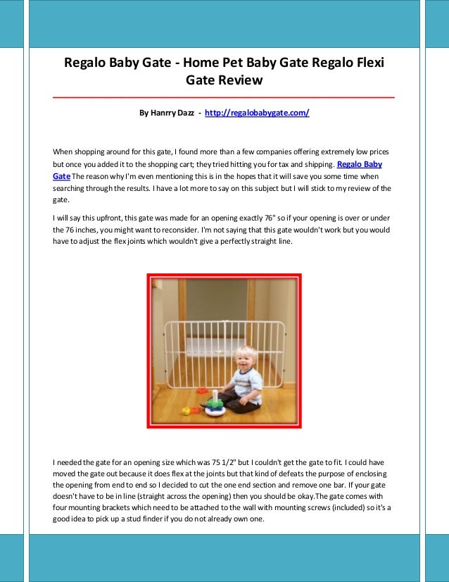 regalo flexi gate