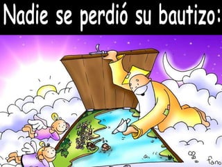 Nadie se perdió su bautizo: 
