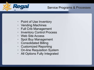 Regal - ST Solutions CSS Presentation | PPT | Logistics | Business