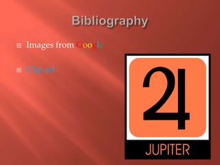  Images from Google
 Clip art
 