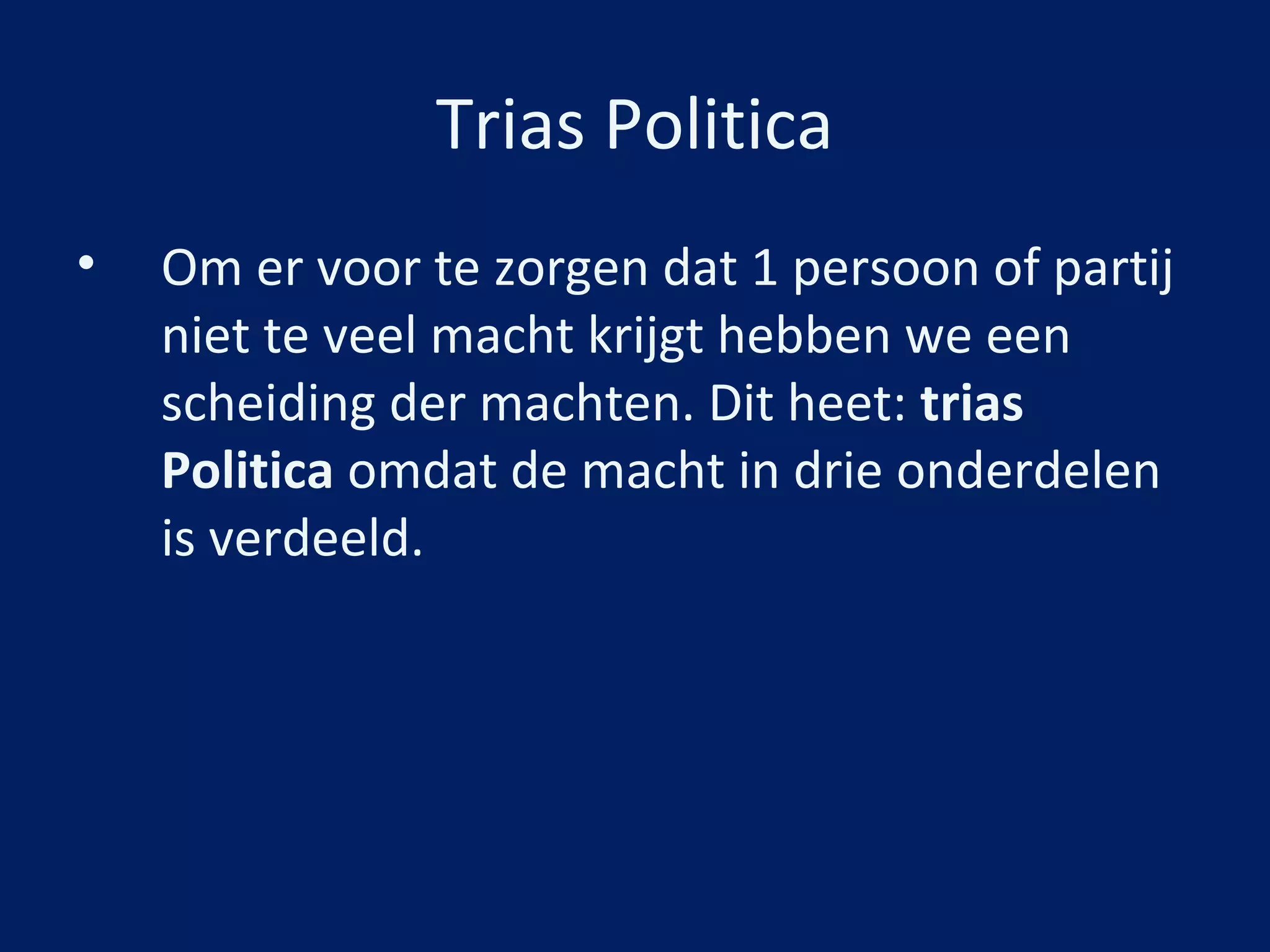 Regels zijn regels politiek | PPT