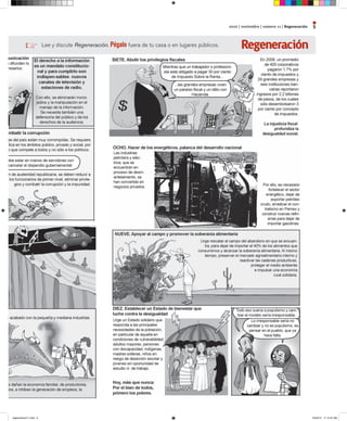 2010 | noviembre | número 11 | Regeneración 5
RegeneraciónLee y discute Regeneración. Pégalo fuera de tu casa o en lugares públicos.
regeneracion11.indd 5 10/22/10 11:13:47 AM
 