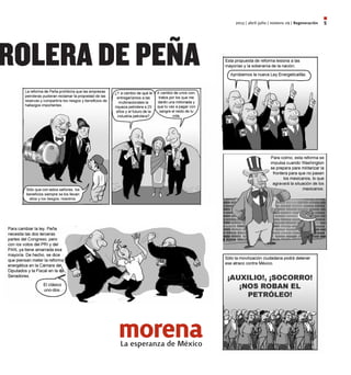 2013 | abril-julio | número 29 | Regeneración 5
La esperanza de México
ROLERA DE PEÑA
 