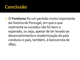 A fraca industrialização: A industrialização do país não foi rápida, tal como pretendiam os regeneradores.