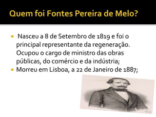  Melhoria nos portos;Nas vias de comunicação: Inauguração do telégrafo;